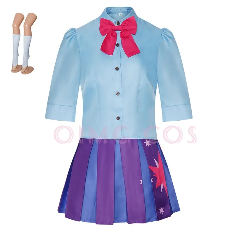 트와일라잇 스파클 코스프레 의상 애니메이션 유니폼 할로 - Skirts 리뷰 및 가격